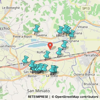 Mappa Via San Michele, 56028 San Miniato PI, Italia (2.0485)