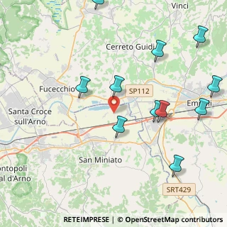 Mappa Via San Michele, 56028 San Miniato PI, Italia (5.03364)