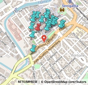 Mappa Via Mazzini, 60019 Senigallia AN, Italia (0.2075)