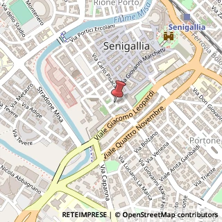 Mappa Via Testaferrata, 60019 Senigallia AN, Italia, 60019 Senigallia, Ancona (Marche)