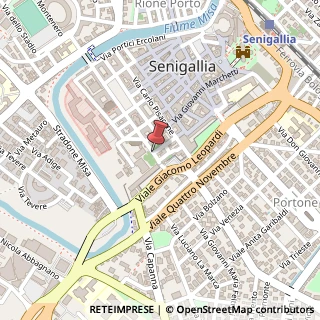 Mappa Via Felice Cavallotti, 34-36, 60019 Senigallia, Ancona (Marche)