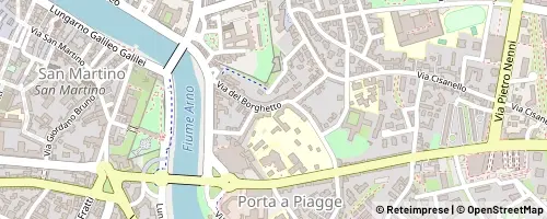 Mappa Pisa