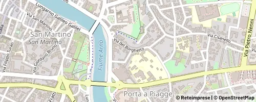 Mappa Pisa