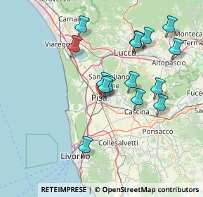 Mappa Via Cosimo Ridolfi, 56124 Pisa PI, Italia (14.71533)