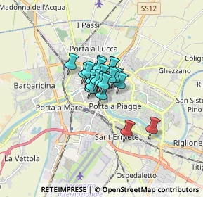 Mappa Via Giovanni Bovio, 56125 Pisa PI, Italia (0.7905)