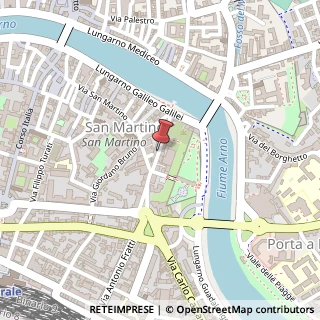 Mappa Via Giovanni Bovio, 48, 56125 Pisa, Pisa (Toscana)