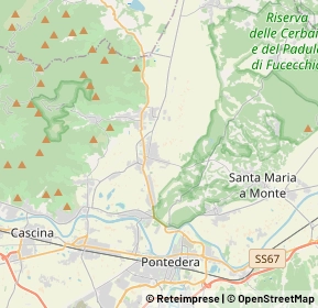 Mappa 56031 Bientina PI, Italia (4.923)