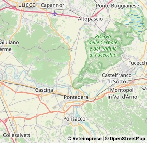 Mappa 56031 Bientina PI, Italia (7.1845)