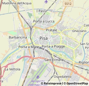 Mappa 56125 Pisa PI, Italia (1.2745)