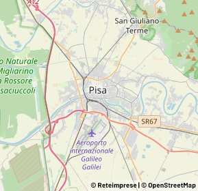 Mappa 56125 Pisa PI, Italia (1.115)