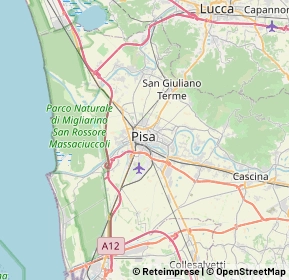 Mappa 56125 Pisa PI, Italia (6.003)