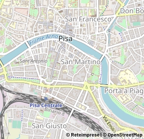 Mappa 56125 Pisa PI, Italia (0.4085)
