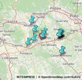 Mappa Via Licini, 56029 Santa Croce sull'Arno PI, Italia (11.44)