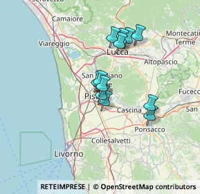 Mappa Piazza Caduti di El Alamein, 56124 Pisa PI, Italia (10.69417)