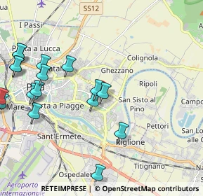 Mappa Piazza Caduti di El Alamein, 56124 Pisa PI, Italia (2.61529)