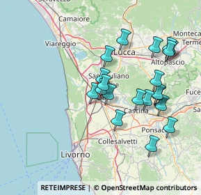 Mappa Lungarno Bruno Buozzi, 56124 Pisa PI, Italia (14.335)