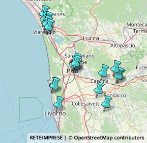 Mappa Lungarno Bruno Buozzi, 56124 Pisa PI, Italia (15.23947)