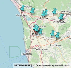 Mappa Lungarno Bruno Buozzi, 56124 Pisa PI, Italia (14.61286)