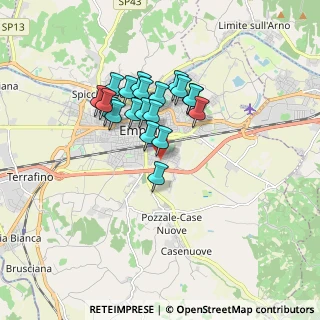 Mappa Via Flavio Gioia, 50053 Empoli FI, Italia (1.388)