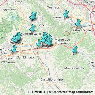 Mappa Via Flavio Gioia, 50053 Empoli FI, Italia (7.553)