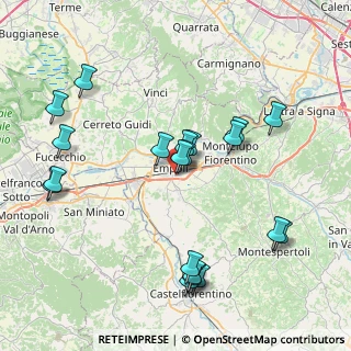 Mappa Via Flavio Gioia, 50053 Empoli FI, Italia (8.7865)