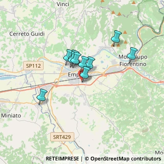 Mappa Via Flavio Gioia, 50053 Empoli FI, Italia (2.57091)