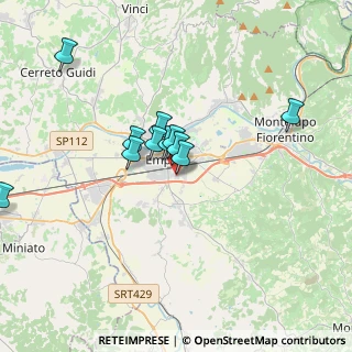 Mappa Via Flavio Gioia, 50053 Empoli FI, Italia (3.06727)