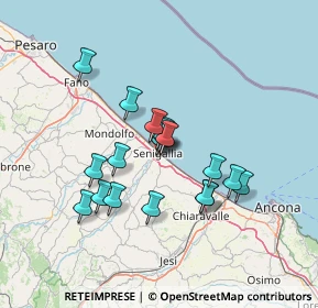 Mappa Viale Matteotti, 60019 Senigallia AN, Italia (11.59222)