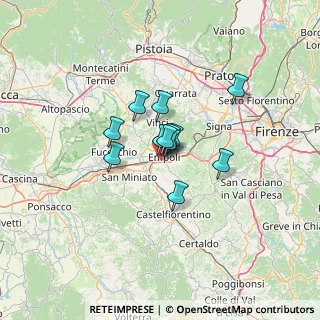 Mappa Via Niccolò Copernico, 50053 Empoli FI, Italia (7.78417)