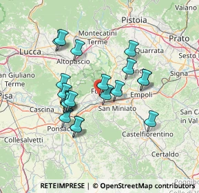 Mappa Via Viviani, 56029 Santa Croce sull'Arno PI, Italia (12.7035)