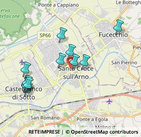 Mappa Largo Giuseppe Viviani, 56029 Santa Croce sull'Arno PI, Italia (2.01417)