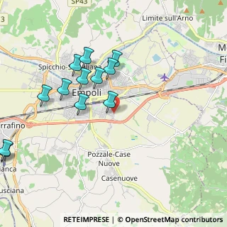 Mappa Via Felice Cavallotti, 50053 Empoli FI, Italia (2.37846)