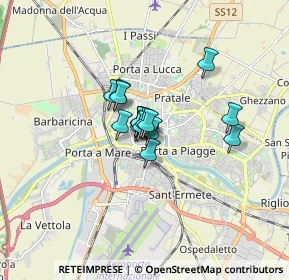 Mappa 56125 Pisa PI, Italia (0.85063)