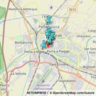 Mappa Via Filippo Turati, 56125 Pisa PI, Italia (0.75273)