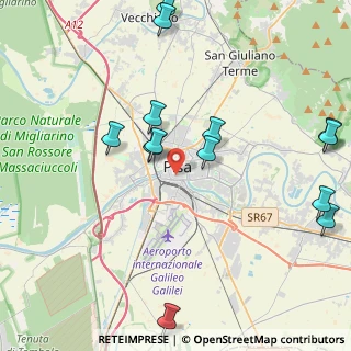 Mappa Via Filippo Turati, 56125 Pisa PI, Italia (5.06231)