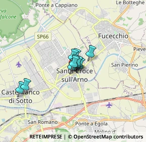 Mappa Via Alfredo Mainardi, 56029 Santa Croce sull'Arno PI, Italia (0.81636)