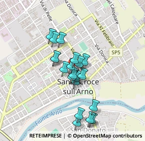 Mappa Via Alfredo Mainardi, 56029 Santa Croce sull'Arno PI, Italia (0.3595)