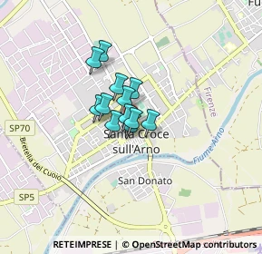 Mappa Via Pietro Gori, 56029 Santa Croce sull'Arno PI, Italia (0.43833)