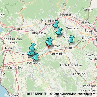 Mappa Via della Stira, 56029 Santa Croce sull'Arno PI, Italia (11.02923)