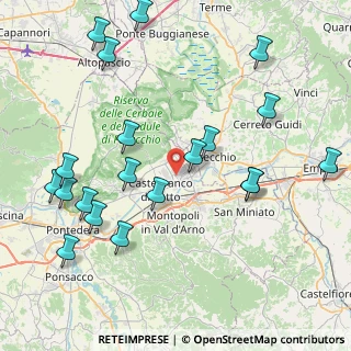 Mappa Via della Stira, 56029 Santa Croce sull'Arno PI, Italia (9.95)