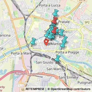 Mappa Via Giovanni Pascoli, 56127 Pisa PI, Italia (0.677)