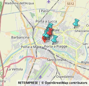 Mappa Via Giovanni Pascoli, 56127 Pisa PI, Italia (0.81727)