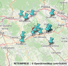 Mappa Via Giuseppe Verdi, 56029 Santa Croce sull'Arno PI, Italia (13.11)