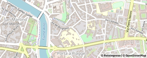 Mappa Pisa