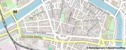 Mappa Pisa