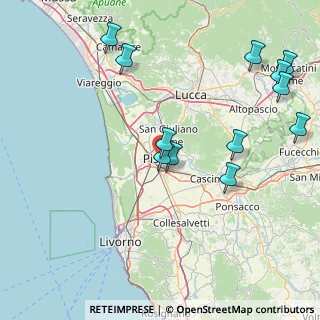 Mappa Via Ippolito Rosellini, 56124 Pisa PI, Italia (19.36)