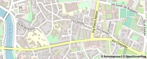 Mappa Pisa