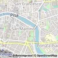 Mapa Pisa