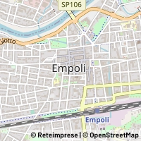 Mapa Empoli
