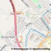 Mapa Senigallia